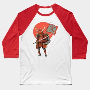 Samurai Fire (Hi) Baseball T-Shirt